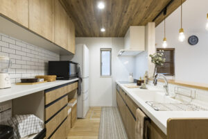 新しいキッチン