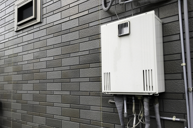 戸建て住宅の給湯器